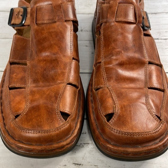 Josef Seibel Whiskey Brown Fisherman Sandals main image 5